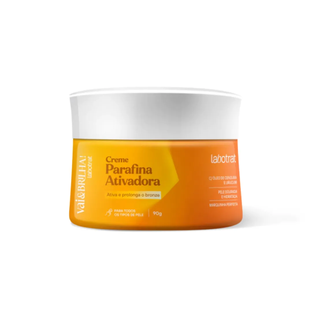Labotrat Vai & Brilha Parafina Ativadora Cenoura e Urucum 90g