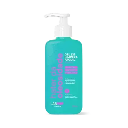 gel de limpeza facial hater da oleosidade 240g - labotrat