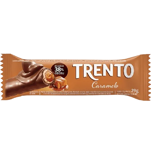 Trento Caramelo 38% Cacau 29g