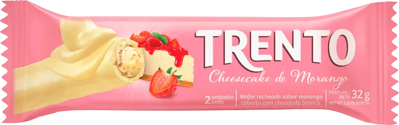 Trento Cheesecake de Morango 32g