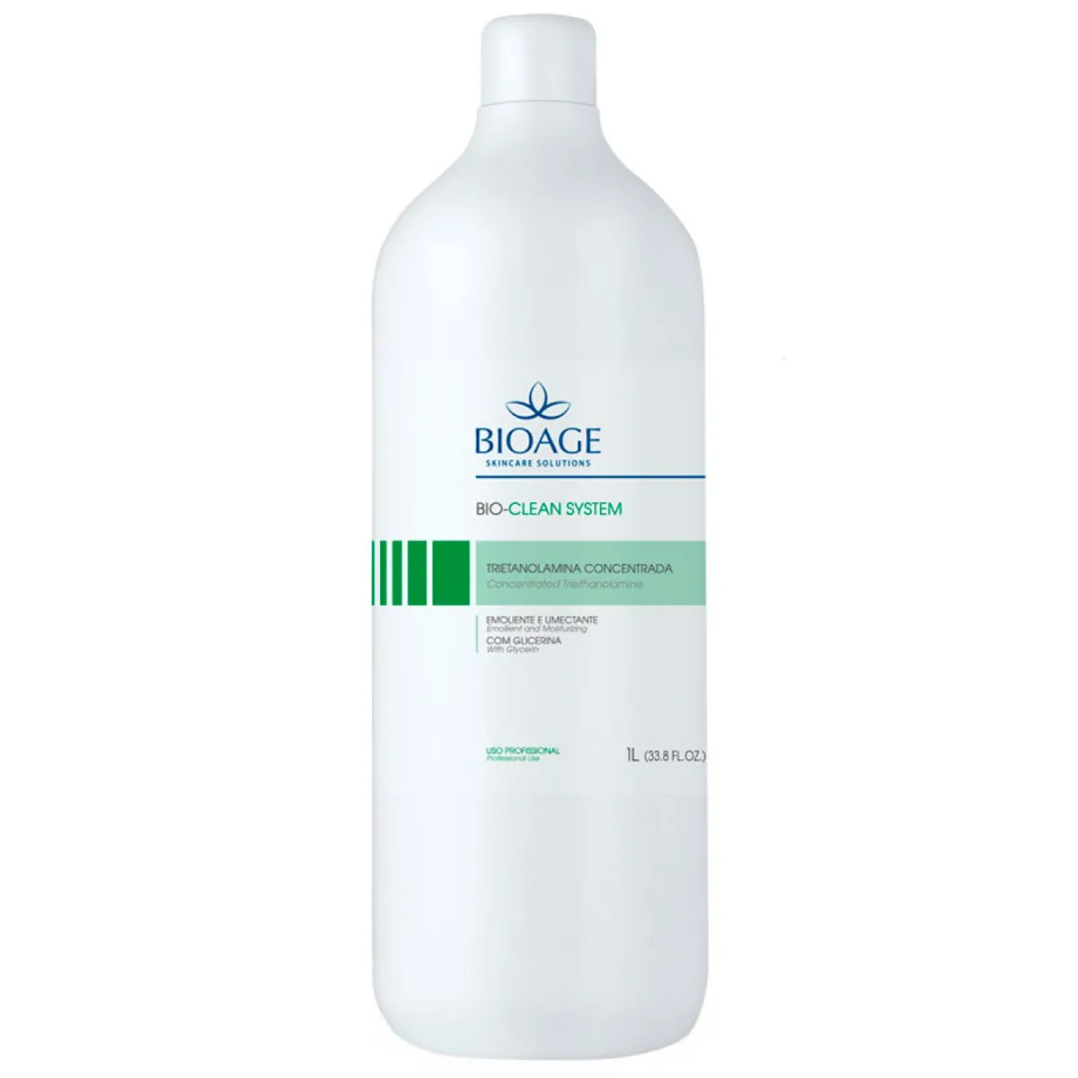 Emoliente Trietanolamina Concentrada Bio-Clean System Bioage 1L