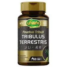 Tribulus Terrestris (Fructus Tribuli) - Unilife - Frasco com 60 Cápsul