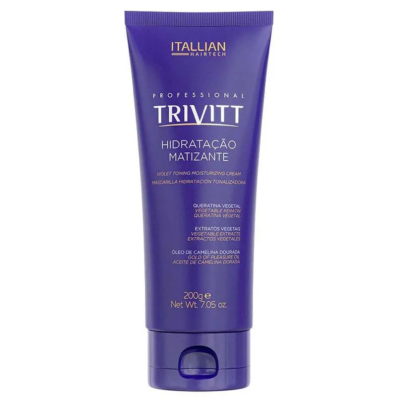 Hidratante Trivitt Matizante 200G Itallian Hairtech