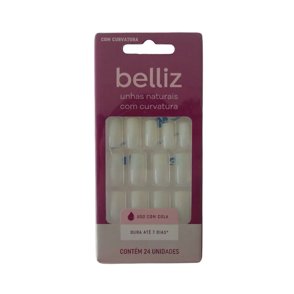 Unhas Postiças Belliz Com Curvatura