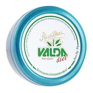Valda Diet Pastilhas Sem Açúcar C/50