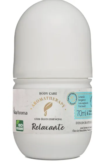 Via Aroma Desodorante Roll-on Relaxante Aromatherapy 70ml