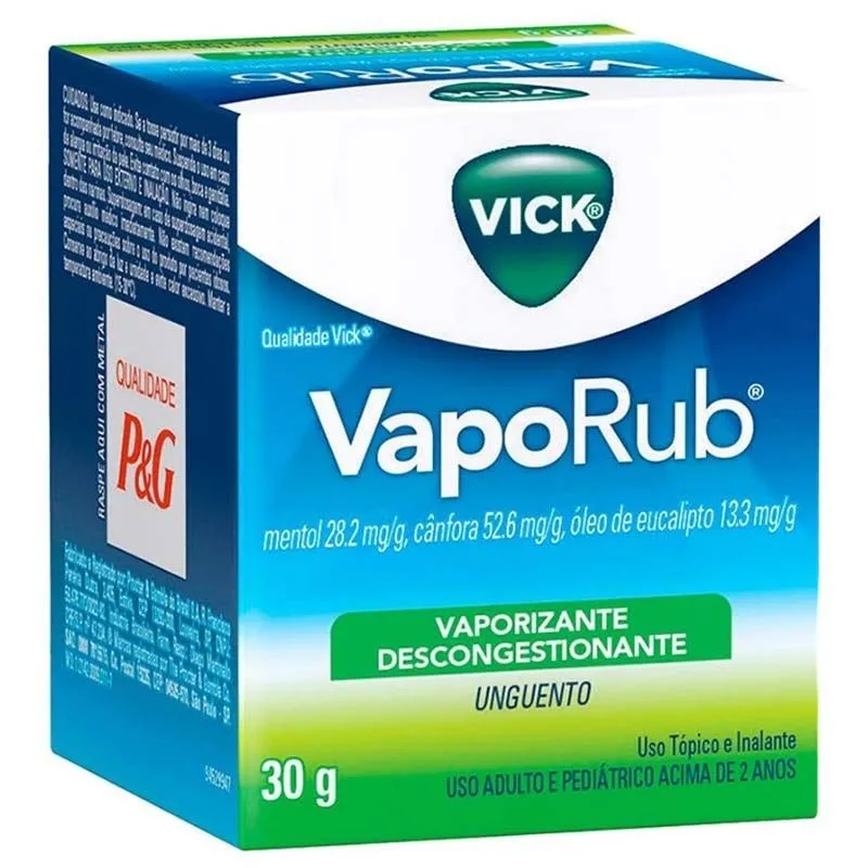 Vick Vaporub Unguento C/ 30 G