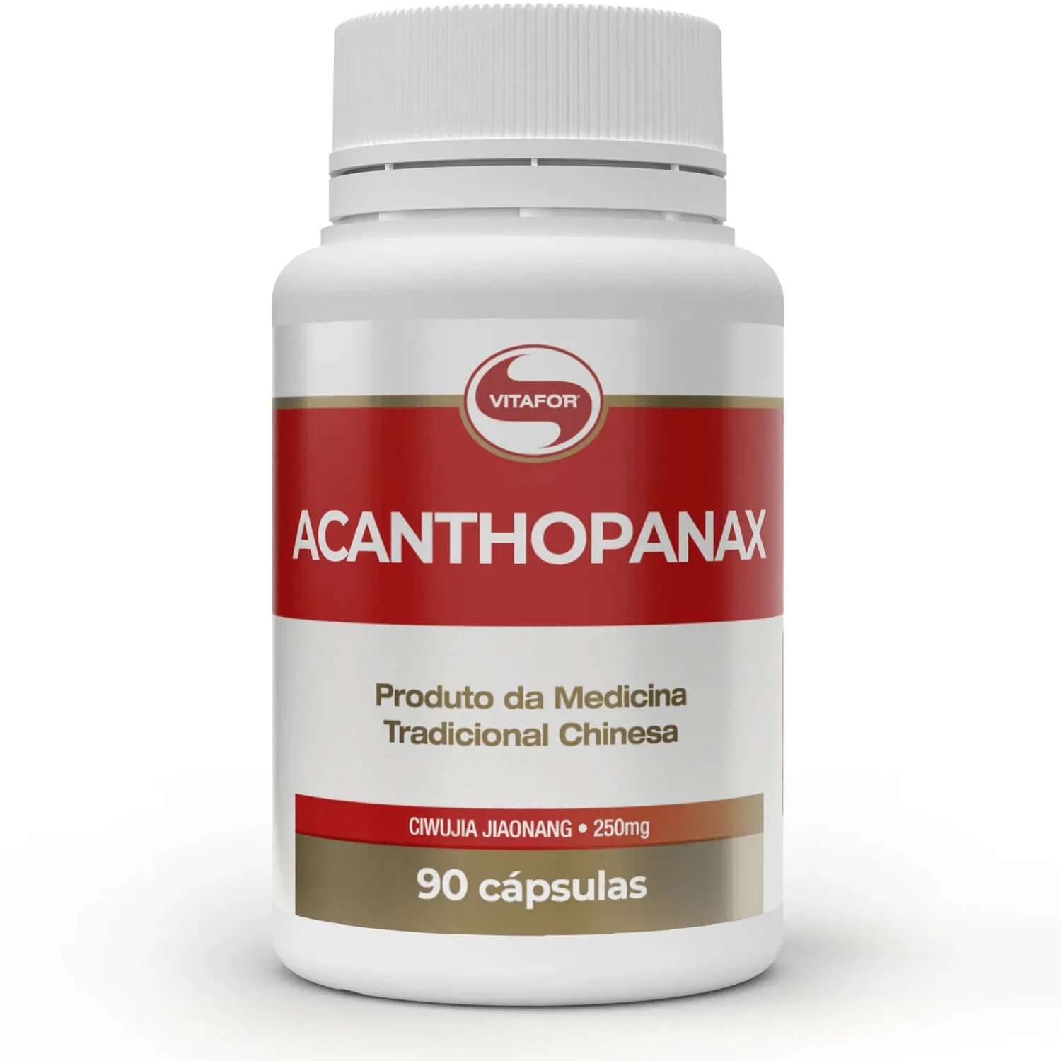 Vitafor Acanthopanax 250mg com 90 Cápsulas
