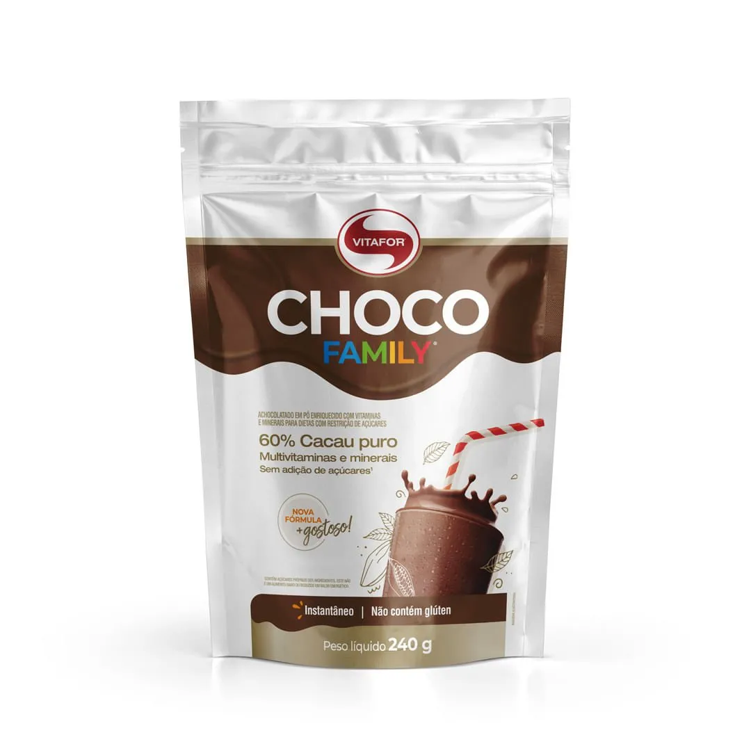 Vitafor Choco Family 60% Cacau Puro Pó 240g