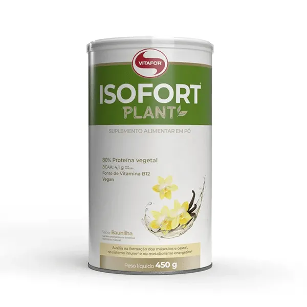 Vitafor Isofort Plant Baunilha 450g