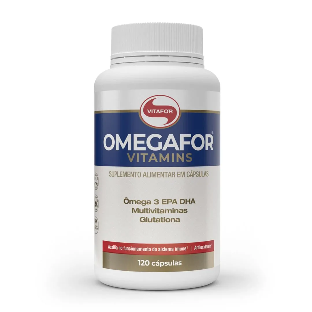 Vitafor Omegafor Vitamins 120 Cápsulas