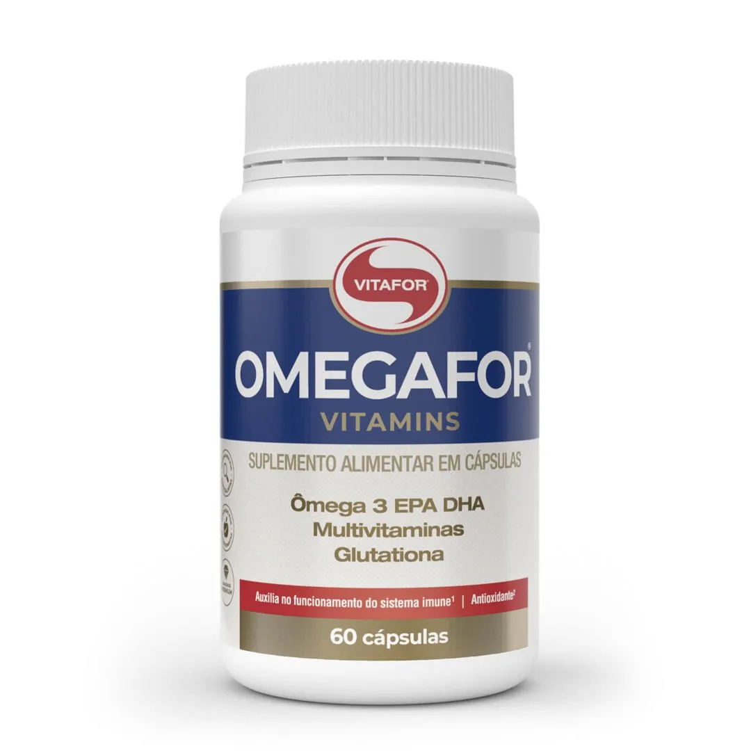 Vitafor Omegafor Vitamins 60 Cápsulas