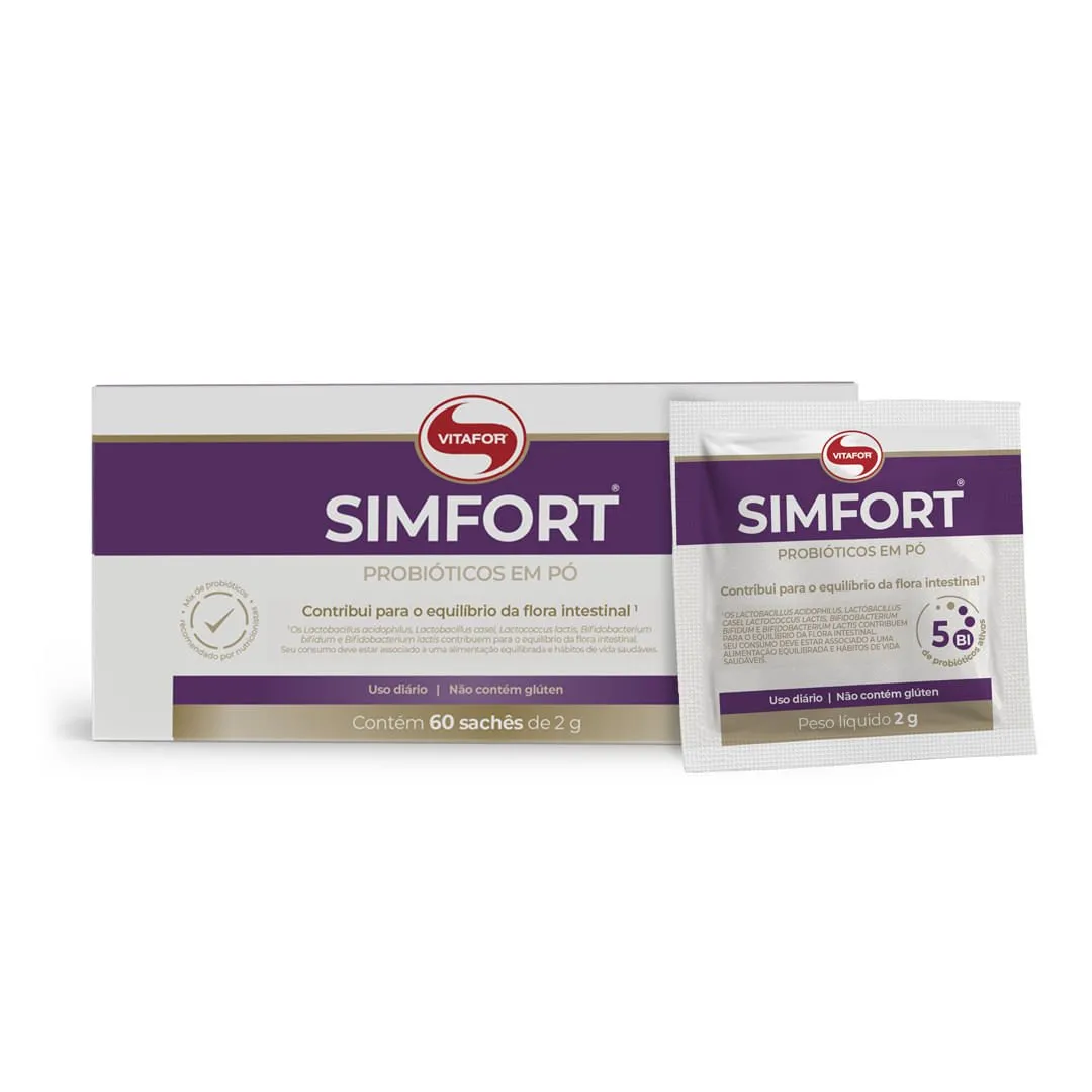 Vitafor Simfort com 60 sachês 2g