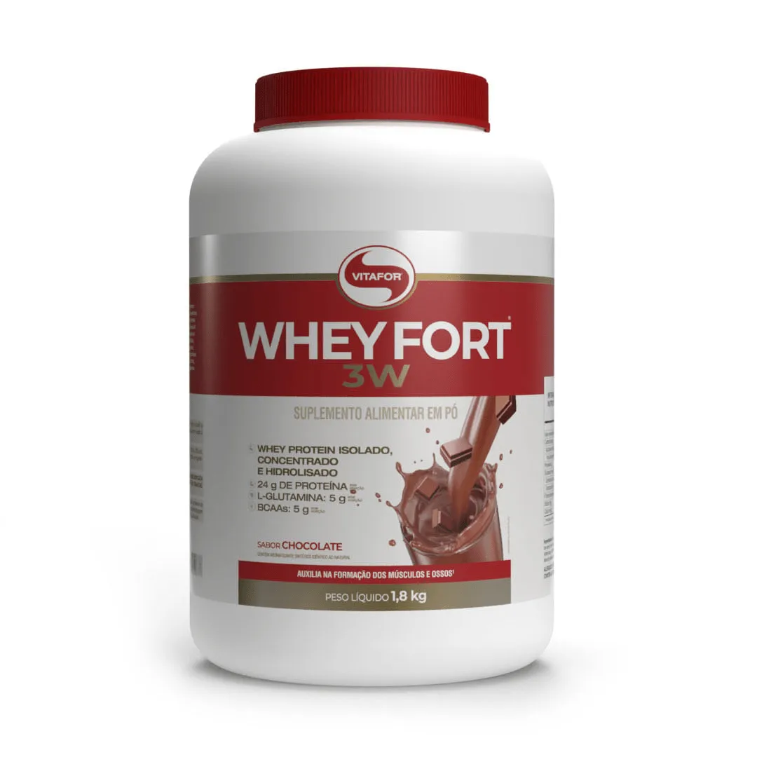 Vitafor Whey fort 3W Chocolate 1.800g