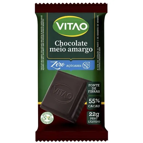 Vitao Chocolate 55% Meio Amargo Zero 22g