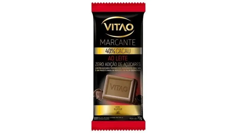 Vitao Chocolate Ao Leite 40% Cacau 70g