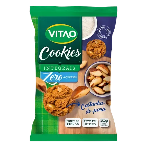 Vitao Cookies Castanha do Pará Integral 120g