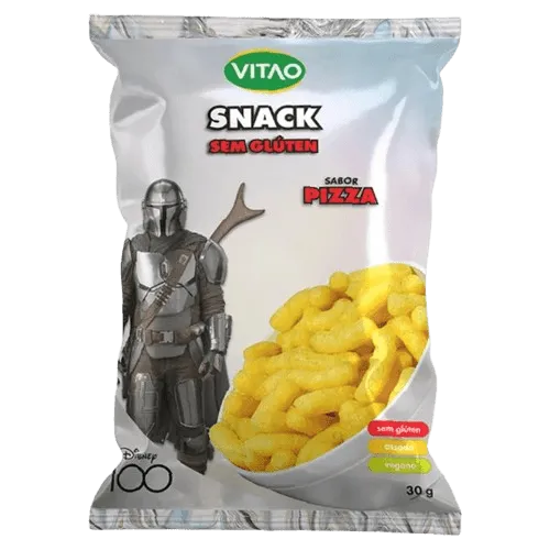 Vitao Snacks Disney Sem Glúten Pizza 30g