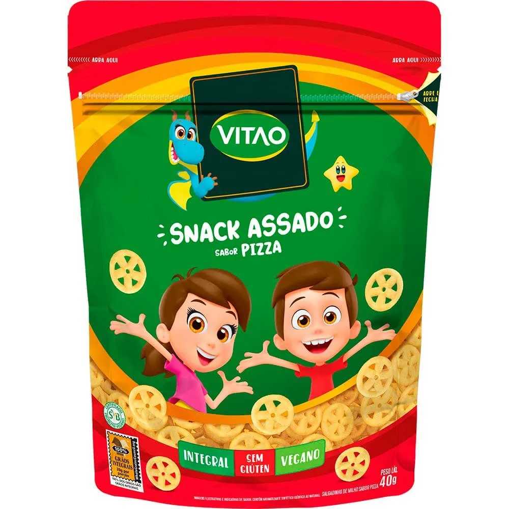 Vitao Snacks Kids Integral Pizza 40g