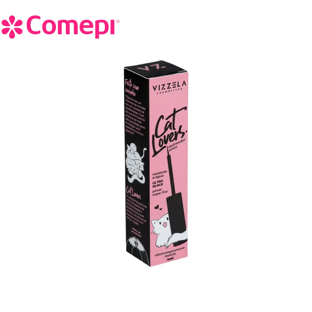 VIZZELA DELINEADOR PRETO CAT LOVERS