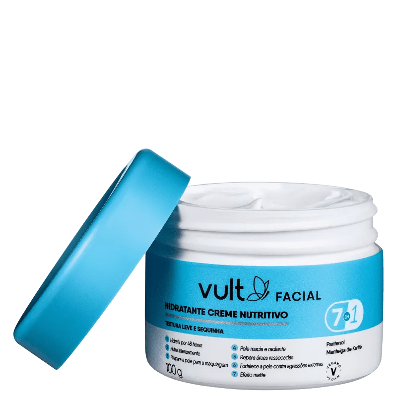 Vult Creme Hidratante Facial Nutritivo 100g