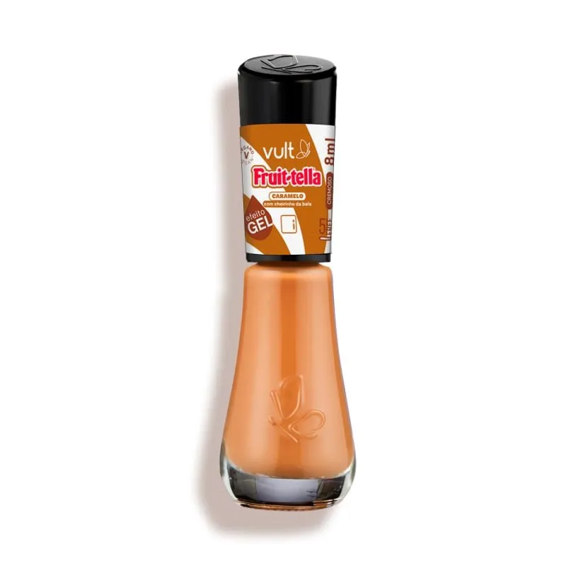 Vult Esmalte 5Free Marrom Caramelo Fruit-tella 8ml