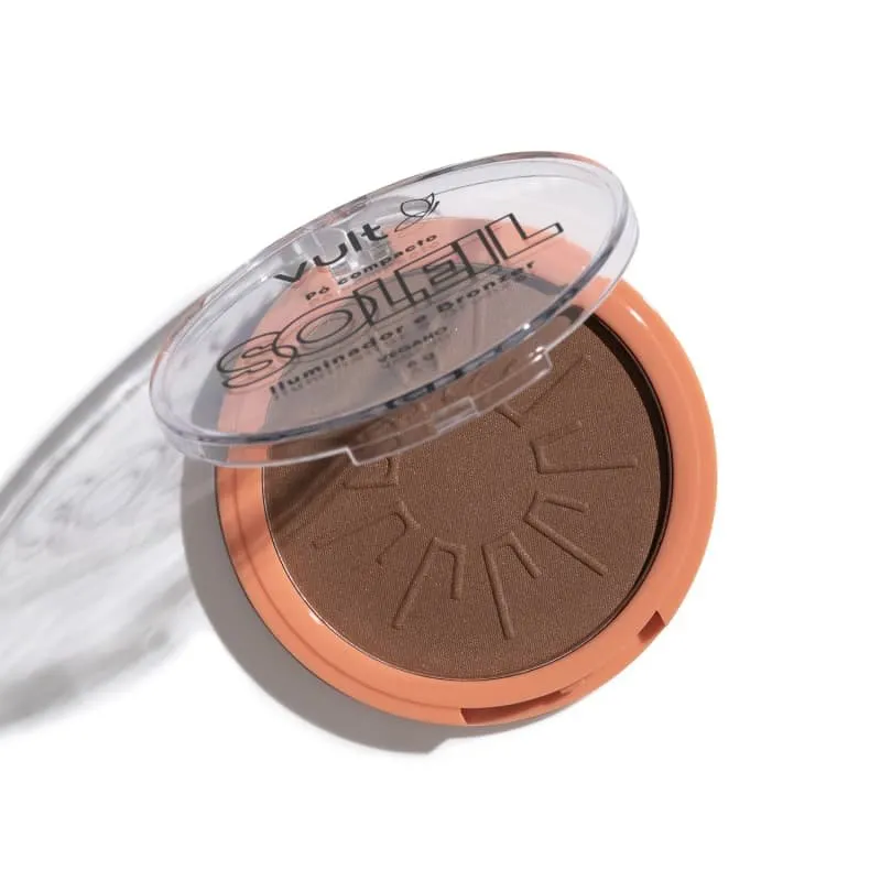 Vult Pó Compacto Iluminador e Bronzer Soleil 6g