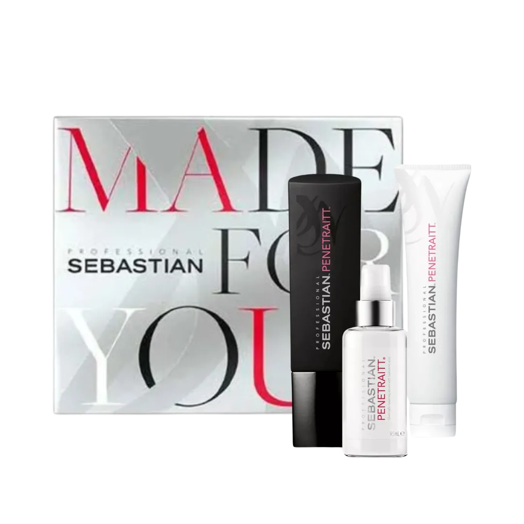 Kit Caixa Sebastian Penetraitt Sh 250ml + Cond 200ml + Sérum 95ml