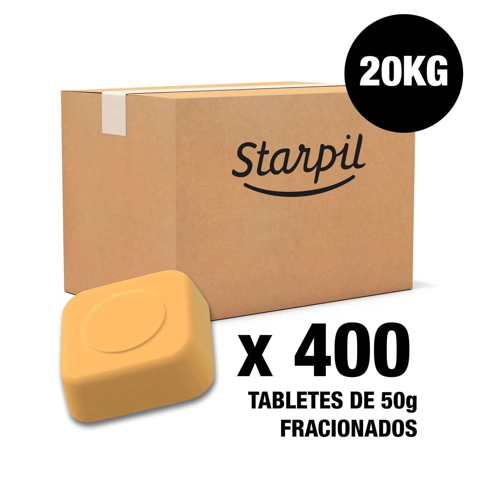 Starpil Cera Clássica tablete de 50g x 400 unidades - 20kg