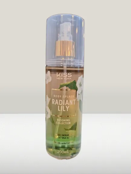 Body Splash Radiant Lily 200ml Kiss New York