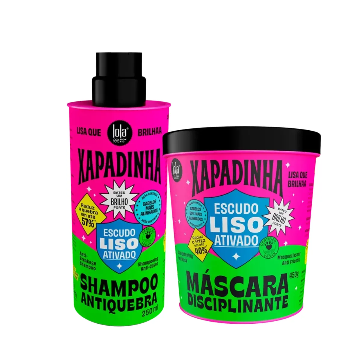 Lola Xapadinha Shampoo 250ml + Mascara 450ml