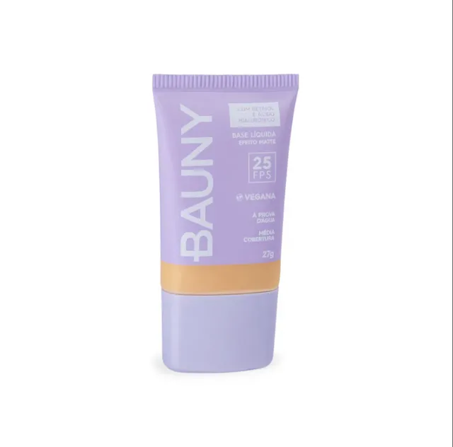 Base Líquida FPS 25 Cor 50 Matte 27g Bauny