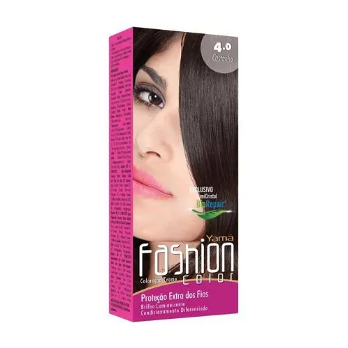 Yama Fashion Color Coloração Creme Castanho 4.0