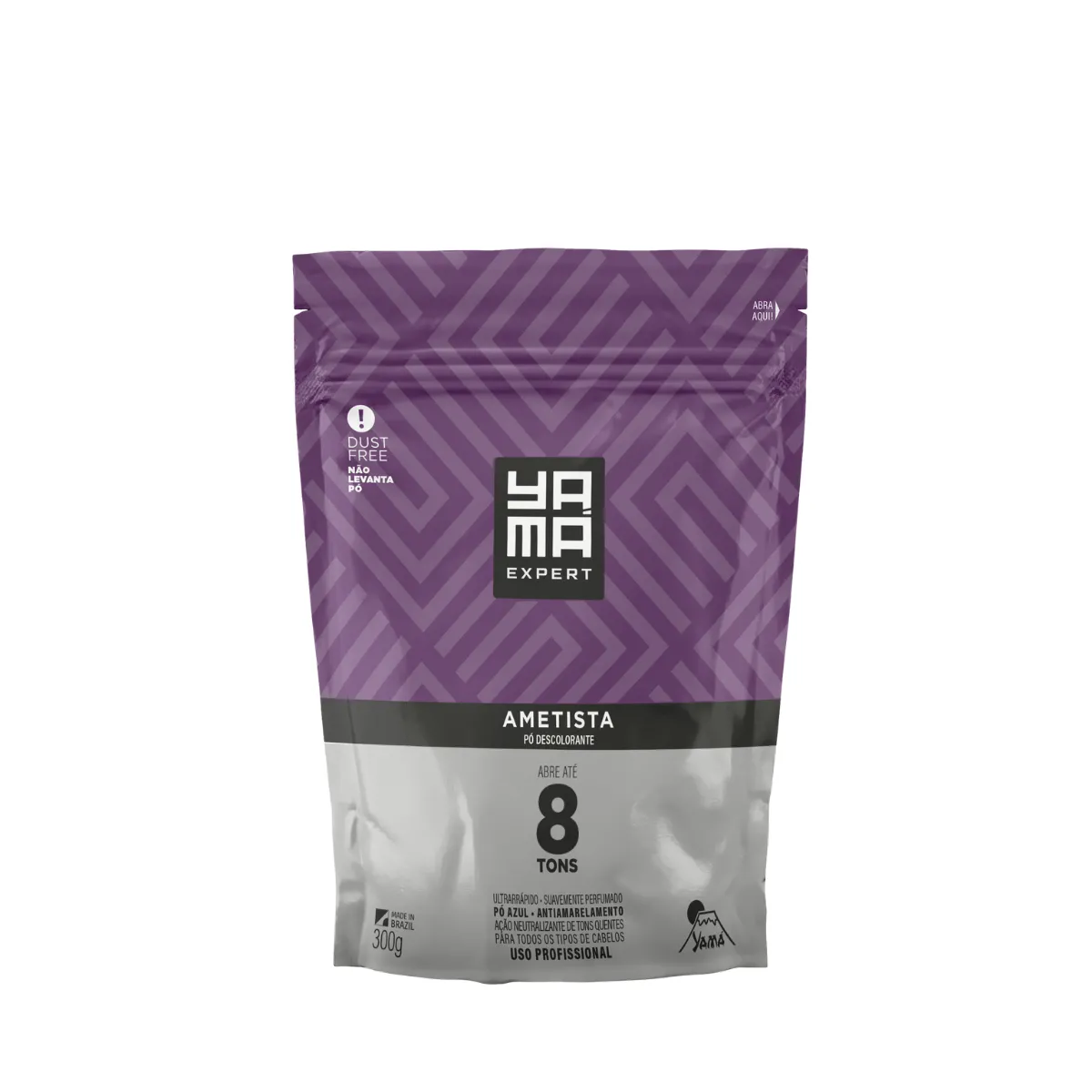 Yamá Pó Descolorante Refil Ametista 300g | Linda Cosméticos
