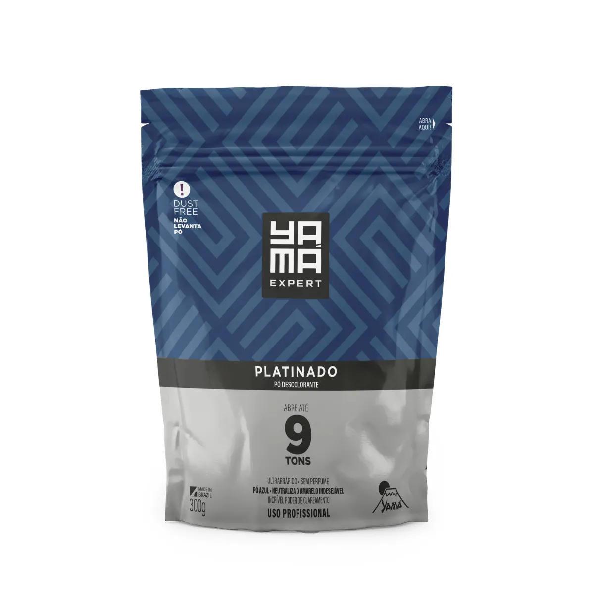 Yamá Pó Descolorante Refil Platinado 300g | Linda Cosméticos