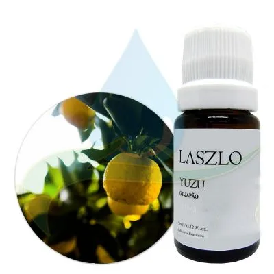 Óleo Essencial Absoluto de Yuzu (Gt Japão) - Laszlo - Frasco com 5ml